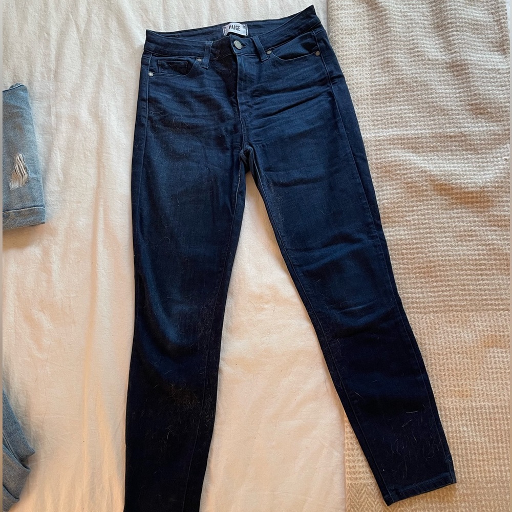Paige Denim High Waisted Skinny Jeans